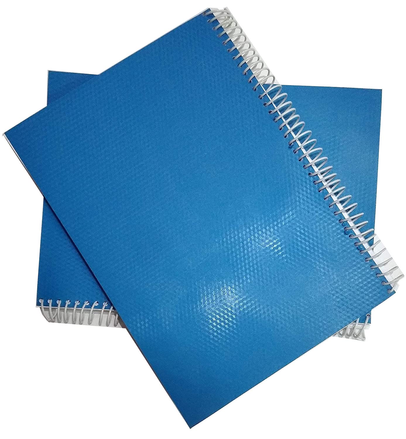 SHARMA BUSINESS Spiral Notebook, College Unlined Plain Paper, 200 Pages in each Notebook Set of 4 Size A4 70 GSM Paper.