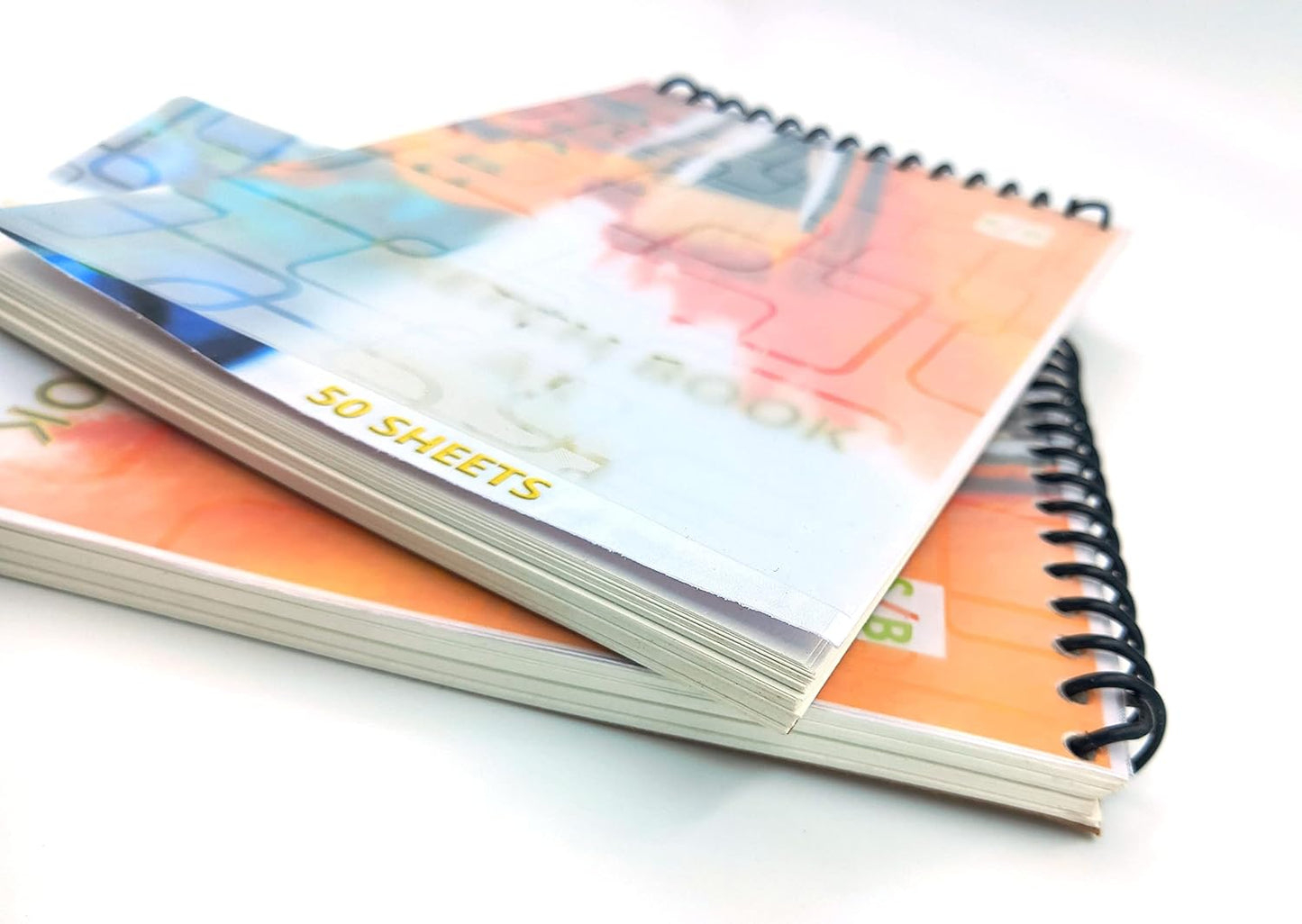 PERDAY A5 Sketch Book Pack of 2, for Water Color Drawing, Sketching, 150 GSM Paper, 100 Pages. (A5-20X15 cm)