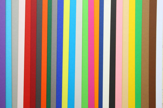 SHARMA BUSINESS A4 Multicolor Color Sheets Pack of 20 Sheets Set of 10 Different Color X 2 Sheets 120 GSM Bright Color