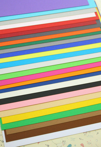 SHARMA BUSINESS A4 Multicolor Color Sheets Pack of 20 Sheets Set of 10 Different Color X 2 Sheets 120 GSM Bright Color