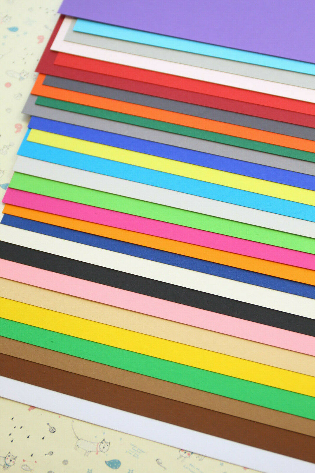 SHARMA BUSINESS A4 Multicolor Color Sheets Pack of 20 Sheets Set of 10 Different Color X 2 Sheets 120 GSM Bright Color