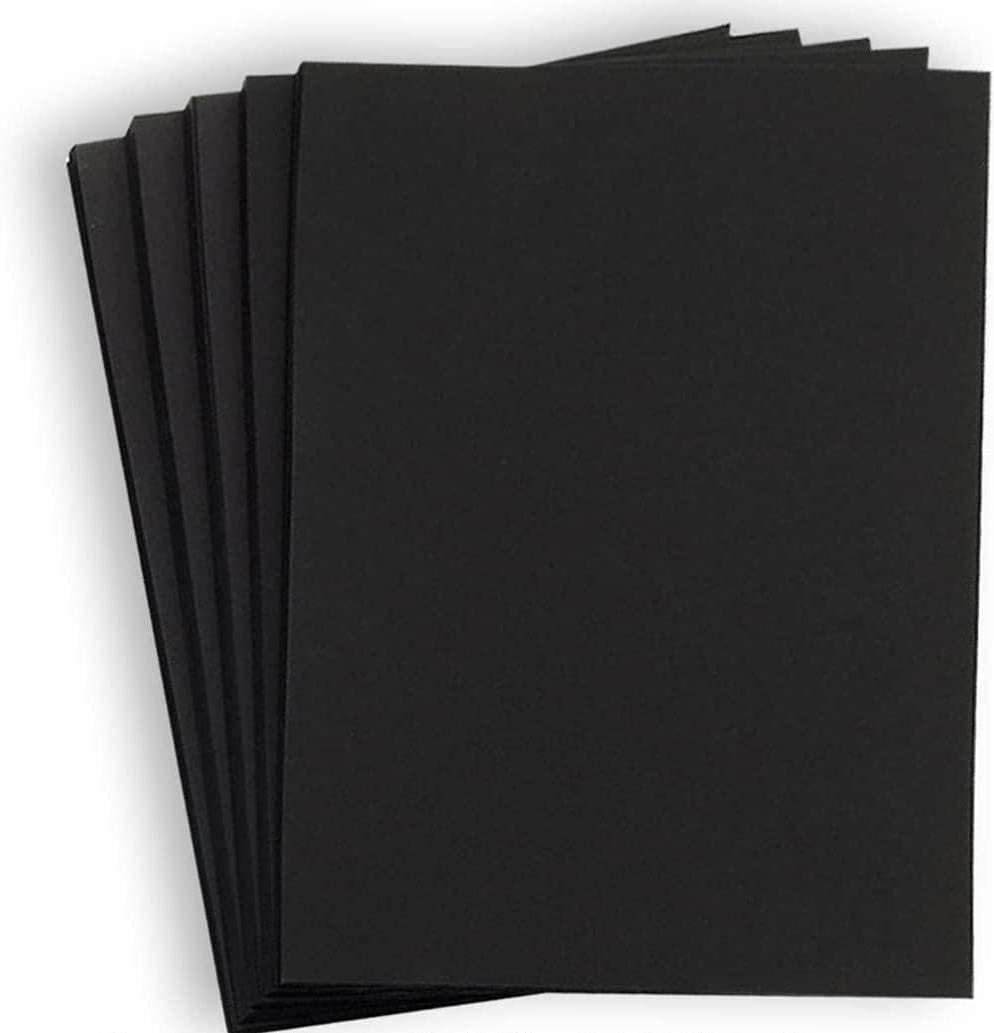 SHARMA BUSINESS A4 Black 20 Sheets/Paper For Art and Craft Drawing and Sketching Set of 20 Sheets 120 GSM Thick