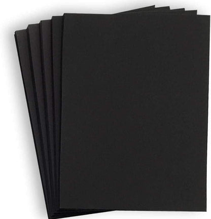 SHARMA BUSINESS A4 Black 20 Sheets/Paper For Art and Craft Drawing and Sketching Set of 20 Sheets 120 GSM Thick