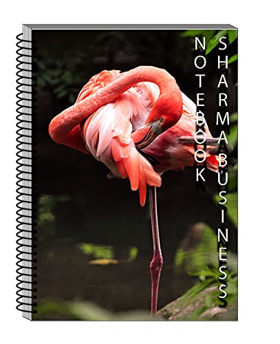 SHARMA BUSINESS™ A4 Size Note Book for Making Notes and for Exam Preparation 200 Pages and 70 GSM Paper for smooth writing (J)