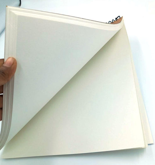 REDGE Artists Wiro Bound Sketch Book A4 Size, 80 Pages, 150 GSM Thick Paper for Drawing, Painting and Sketching Size 28x21 cm Set of 1
