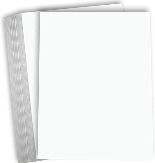 SHARMA BUSINESS A4 Size Ivory Sheet Set of 20 Sheet Extra White and Extra Smooth, 250 GSM.
