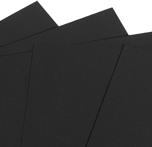 SHARMA BUSINESS A4 Black 20 Sheets/Paper For Art and Craft Drawing and Sketching Set of 20 Sheets 120 GSM Thick
