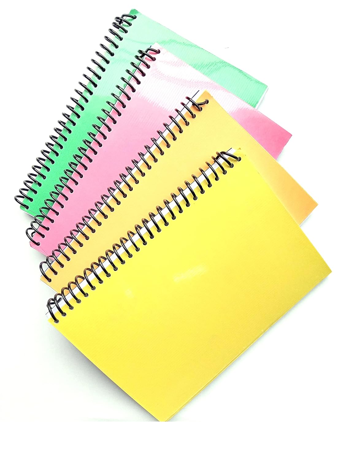 SHARMA BUSINESS Spiral Notebook For School and Collage Students for Rough Work, Set of 4, Total 140 Pages, 50 In each Notebook 75 GSM Paper